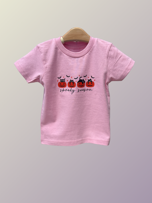 🎃 Spooky Season Kids Halloween Shirt 👻🖤